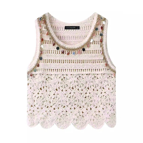 Boho Crochet Sleeveless Top
RM 45