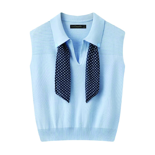 Light Blue Tie-Neck Blouse
RM 59