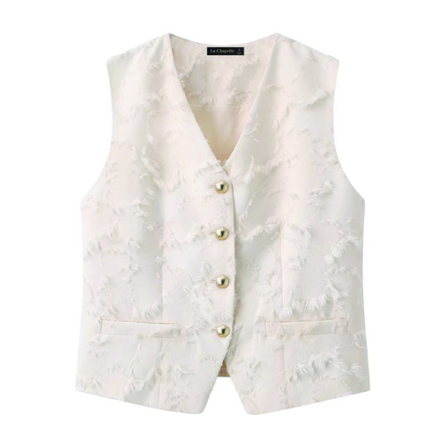 Sleeveless Cream Knit Top
RM 49