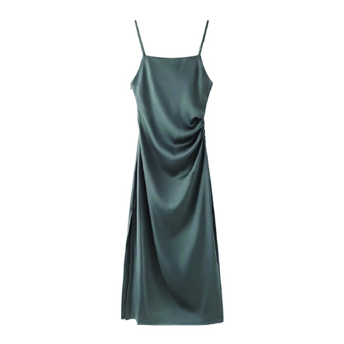 Slate Grey Satin Slip Dress
RM 95