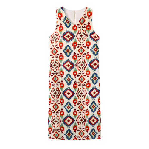 Geometric Print Maxi Dress
RM 89